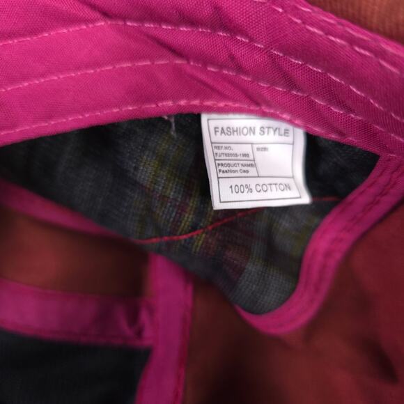 2 Jamont Flat Newsboy Caps Patchwork Multi Color Adjustable Cotton Cabbie - Picture 10 of 12